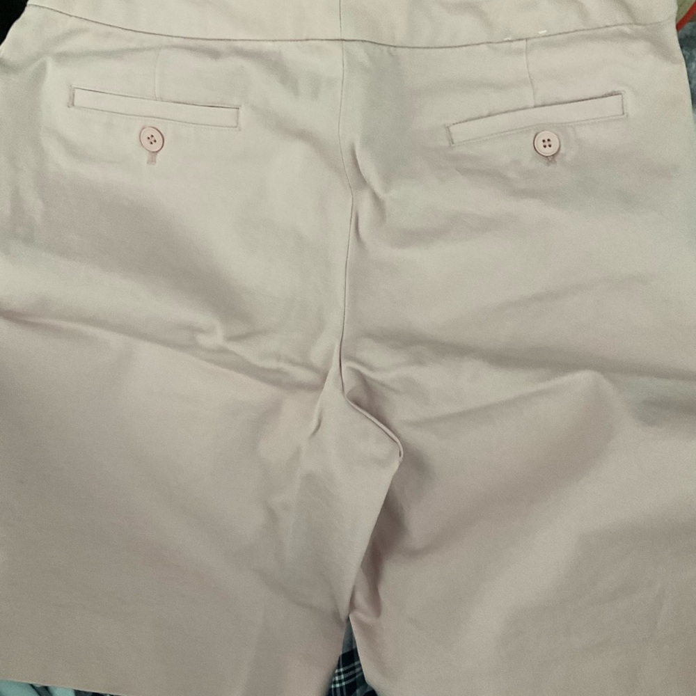 Light Pink Tailored Shorts